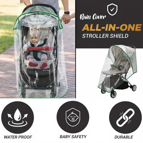Baby buggy rain cover - baby,