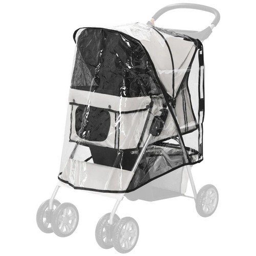 Pawhut pet stroller rain cover - pawhut,