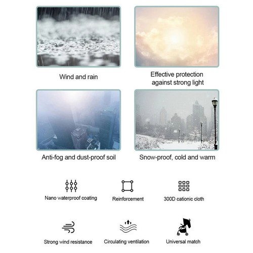 Pram rain cover universal - pram,