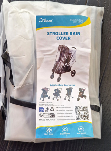 Orzbowe clear stroller - orzbowe, rain