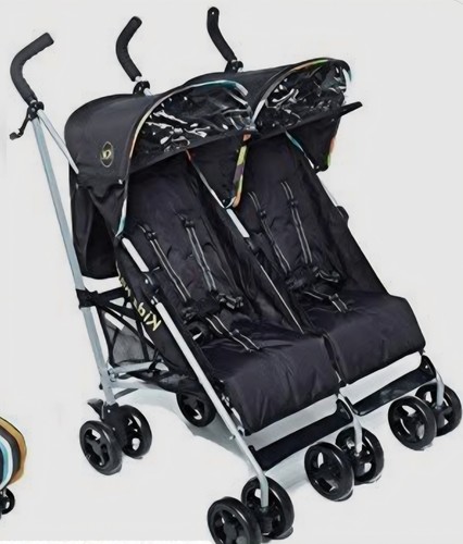 Double stroller pram twin - /,